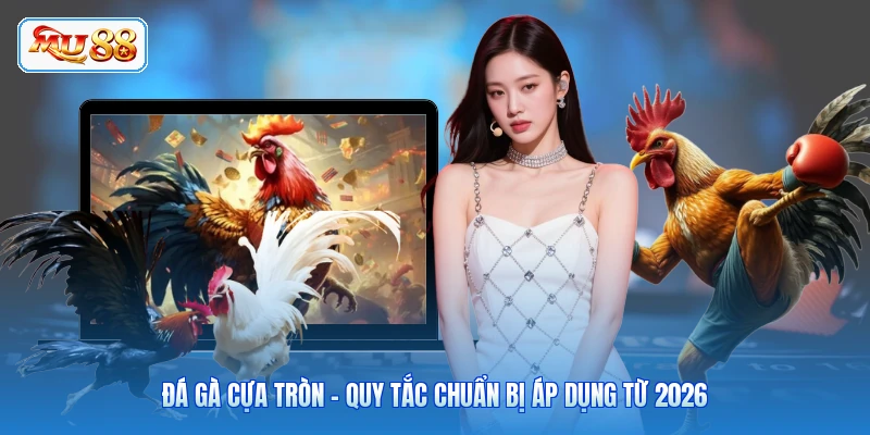 Đá Gà Cựa Tròn - Quy Tắc Chuẩn Bị Áp Dụng Từ 2026