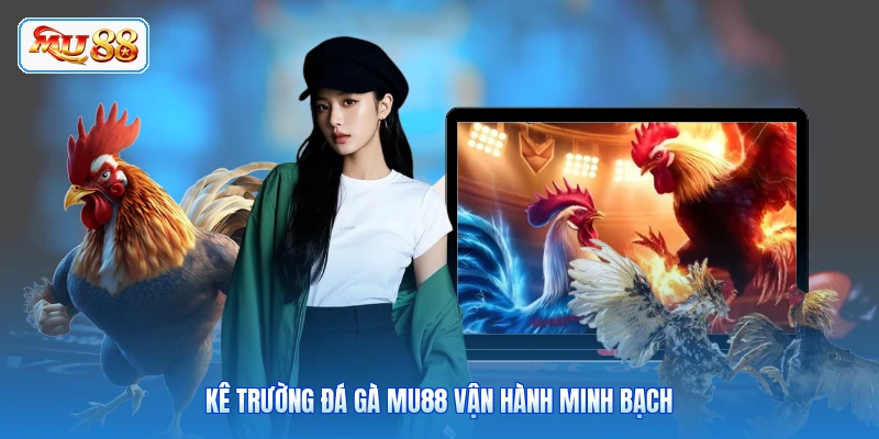 Kê trường đá gà MU88 vận hành minh bạch