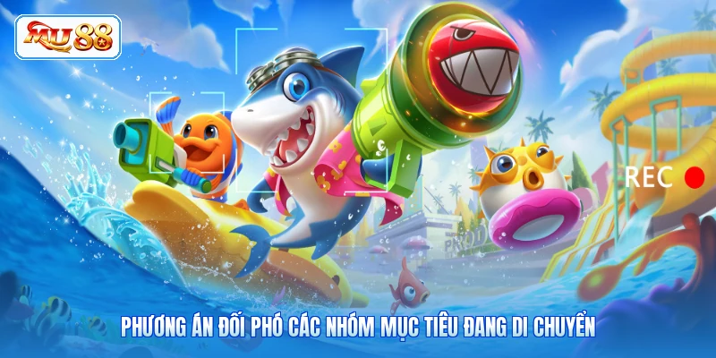 Phương án đối phó các nhóm mục tiêu đang di chuyển